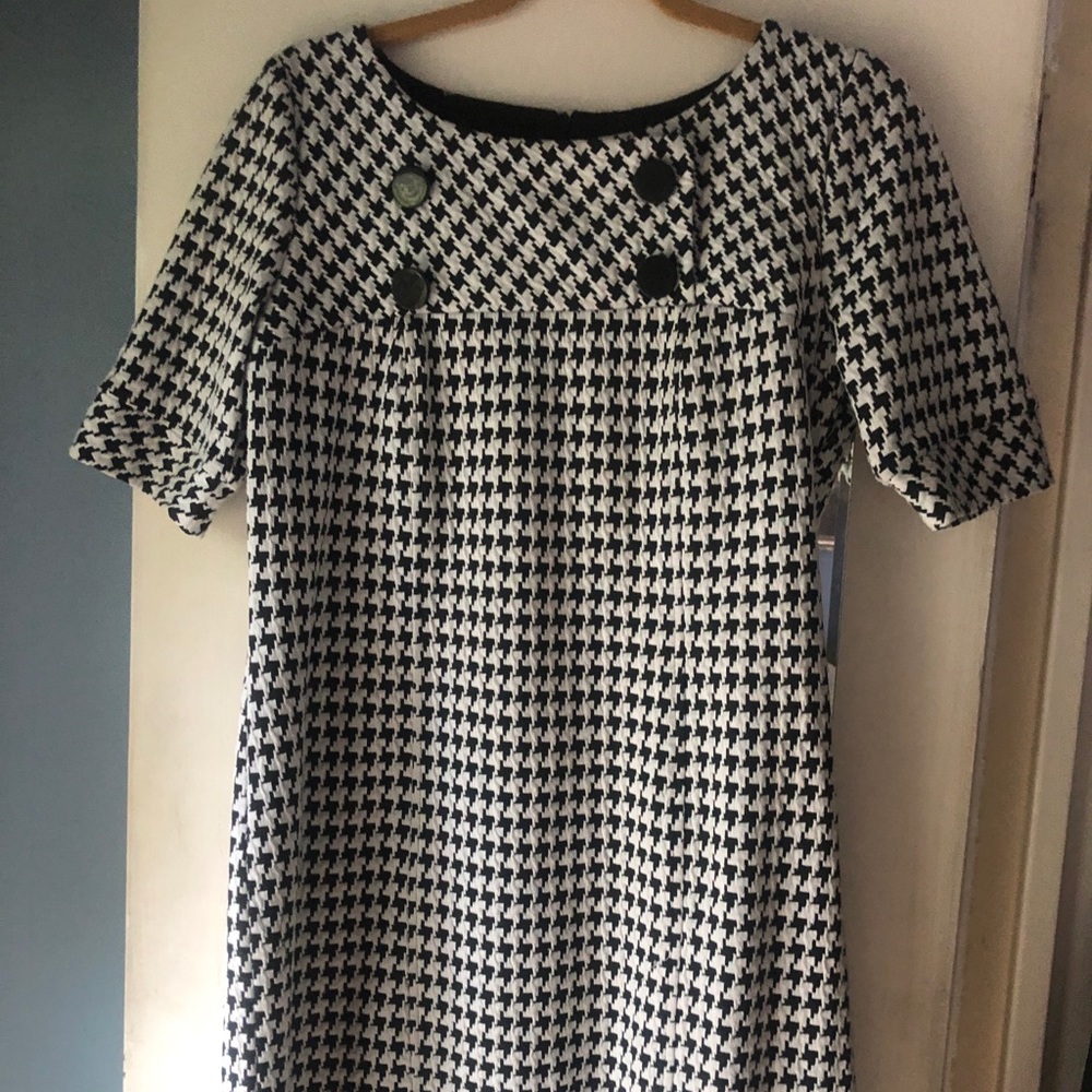 Houndstooth dress